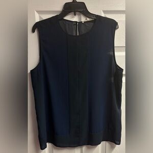 NWOT J Brand Navy/Black Tank Blouse Size Large